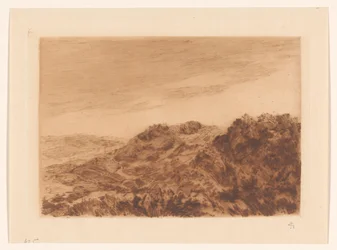 Paysage de dunes près de La Haye