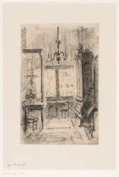 Intérieur de la maison de Simon van Gijn au Nieuwe Haven à Dordrecht