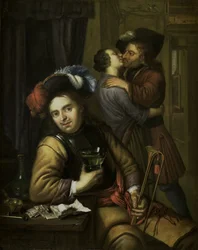 Scène des soldats