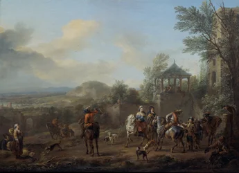 Départ pour la chasse