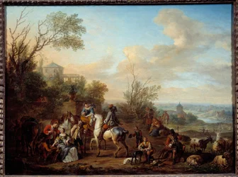 Halte des chasseurs