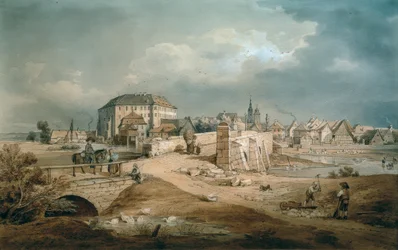 Le pont Aisch à Höchstadt