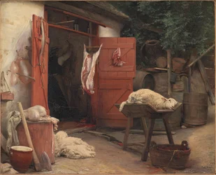 Un abattoir à Hellebæk