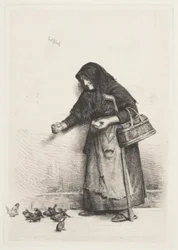 La femme aux moineaux