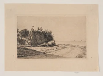 Le Paysage avec la Meule de Foin