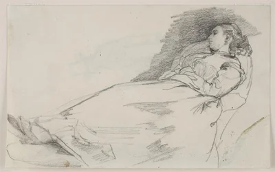 Femme endormie (Alma Bloch)