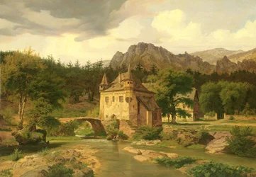 Château dans les montagnes, 1835