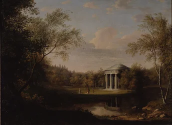 Vue du Temple de l