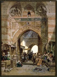 Scène de bazar, 1875