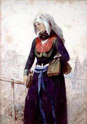 Une nonne en Bavière