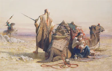 Danger dans le désert, 1867