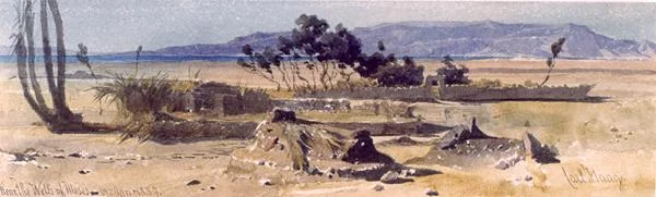Près des puits de Moïse