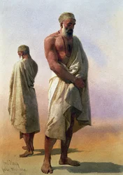 Deux derviches, 1858