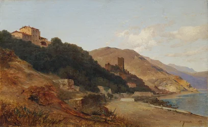 Paysage italien du soir (soir d