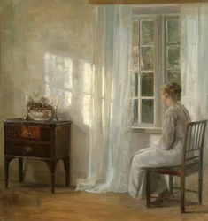 En attendant par la fenêtre