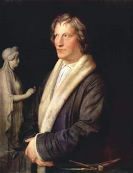 Portrait du sculpteur Thorwaldsen