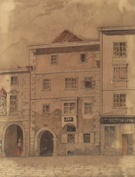 Maison où Mozart est mort, rue Rauhensteingasse à Vienne