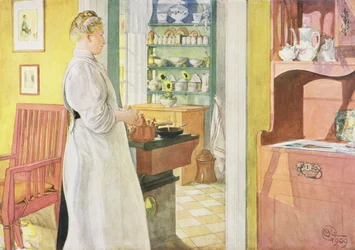 Anna Arnbom (Scène de cuisine), pub. dans 