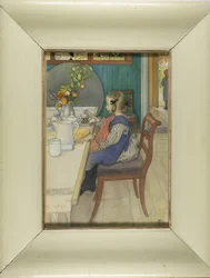 Le petit déjeuner triste de Little Lie-A-Bed