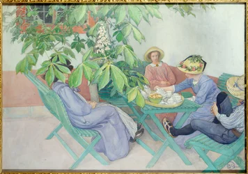 Sous le marronnier, 1912