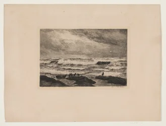 Skagen. Tempête