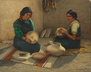 Peintres de poterie Hopi