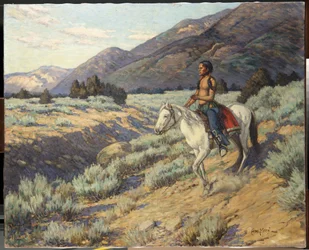 Éclaireur, vallée de Taos, Nouveau-Mexique