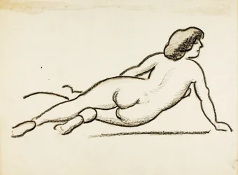Nu féminin couché