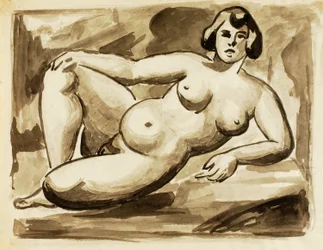 Nu féminin couché