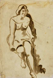 Femme assise