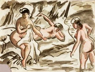Trois nus féminins