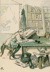 Frédéric le Grand (1712-1786) en tant que prince héritier à Kustrin