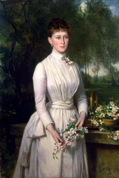 Portrait de la grande-duchesse Elizaveta Fyodorovna, 1885