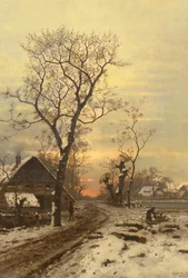 Retour à la maison par une nuit d
