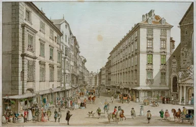 Le marché aux choux à Vienne
