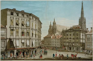 Place Stock-im-Eisen à Vienne
