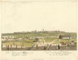 Vienne vue de Josephstadt