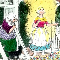 Frères Grimm - Contes de fées - Mère Hulda, vers 1910