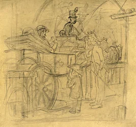 En voyage, milieu-fin 19ème siècle, vers 1924