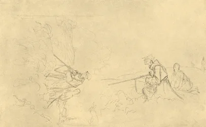 Der Sonntagsjäger, milieu-fin du 19ème siècle, vers 1924
