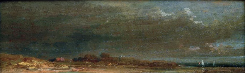 Paysage au bord du lac – Paysage du Chiemsee