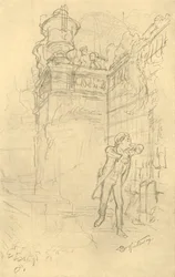 Malvolios Enkel, milieu-fin 19ème siècle, vers 1924