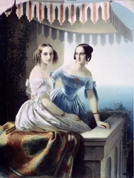 Portrait des grandes duchesses Marie Nikolaievna de Russie