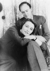 Patricia Neal avec Roald Dahl