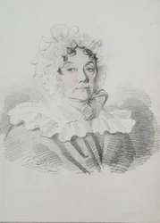 Portrait de Maria Ivanovna Rimskaya-Korsakova, née Naumova 1764-1832, années 1820