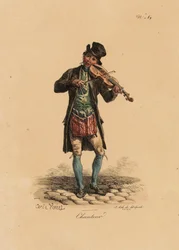 Chanteur de rue de 