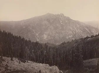 Davoncastle Butte, Sierra Nevada, c. 1866-1870