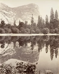 Lac Miroir, Yosemite, vers 1872, imprimé vers 1876