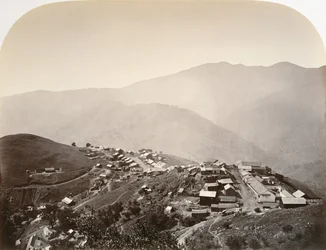 La Ville sur la colline, New Almaden, 1863