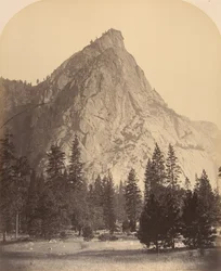 Les Trois Frères, vue de face, 4480 pieds, 1861